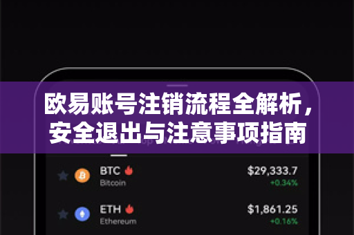 欧易账号注销流程全解析,安全退出与注意事项指南-第1张图片-欧易下载官网 - OKX官方交易所 | 交易及投资服务 欧易账号注销流程全解析,安全退出与注意事项指南-第1张图片-欧易下载官网 - OKX官方交易所 | 交易及投资服务