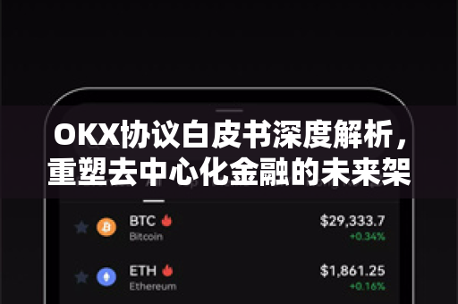 OKX协议白皮书深度解析，重塑去中心化金融的未来架构