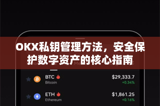 OKX私钥管理方法，安全保护数字资产的核心指南