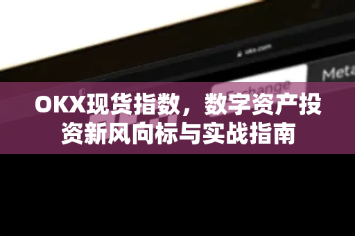 OKX现货指数，数字资产投资新风向标与实战指南